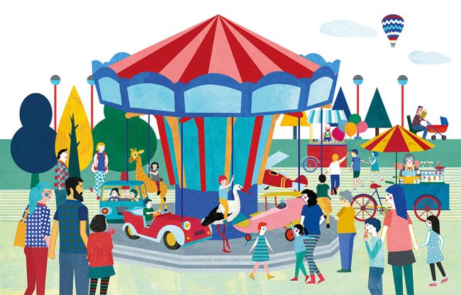 De l'autre côté du carrousel De l'autre côté du carrousel