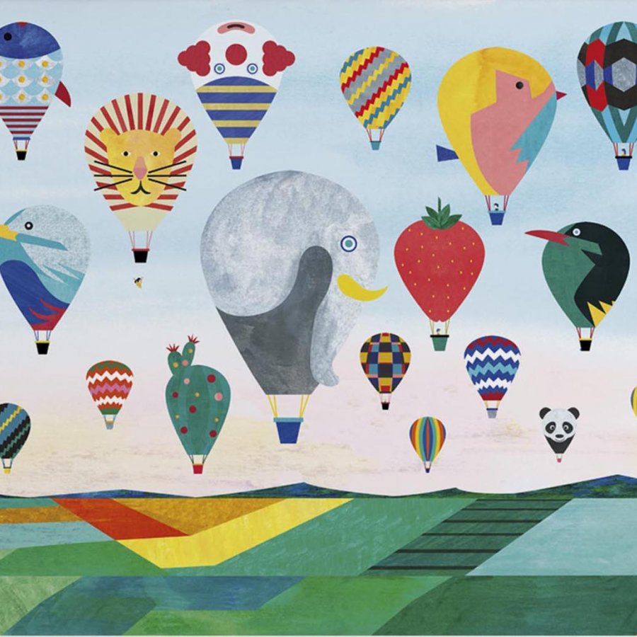 Teresa Arroyo Corcobado, Illustration, Picturebook, Balloons, De l'autre côté du carrousel